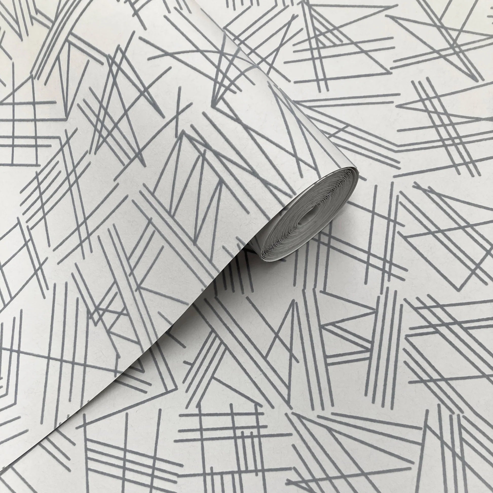 Tilt Flock Wallpaper by Erica Wakerly