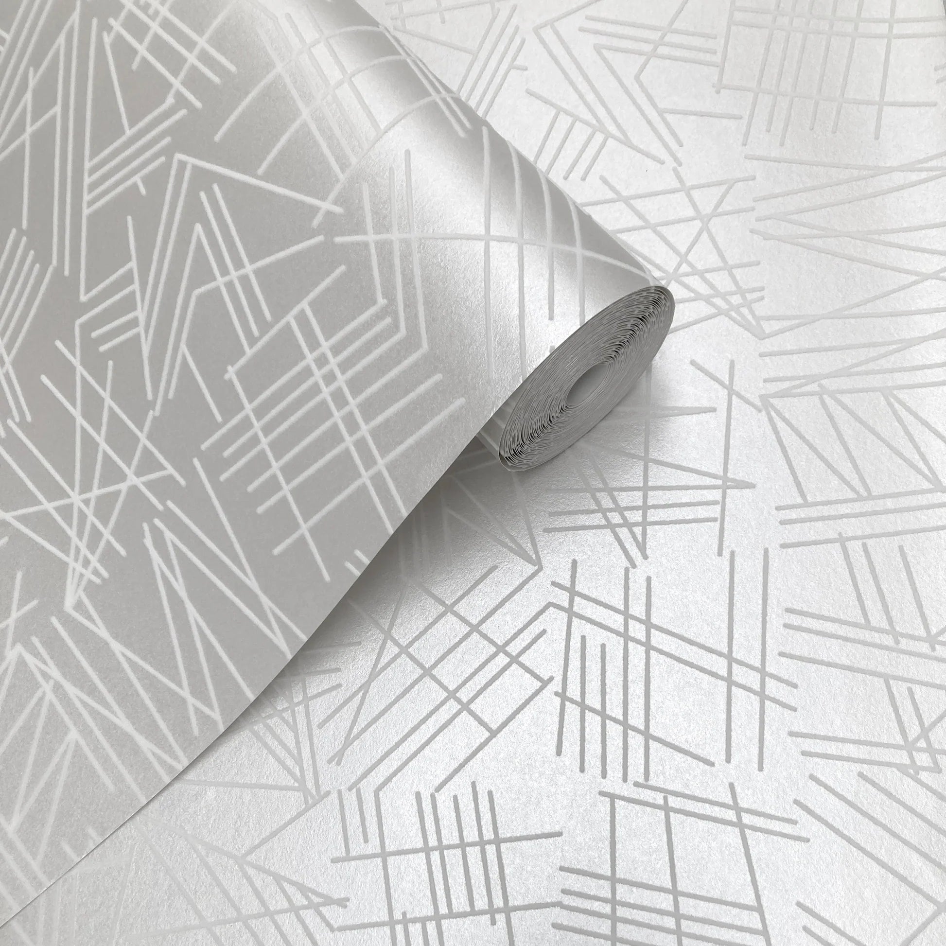 Tilt Flock Wallpaper by Erica Wakerly