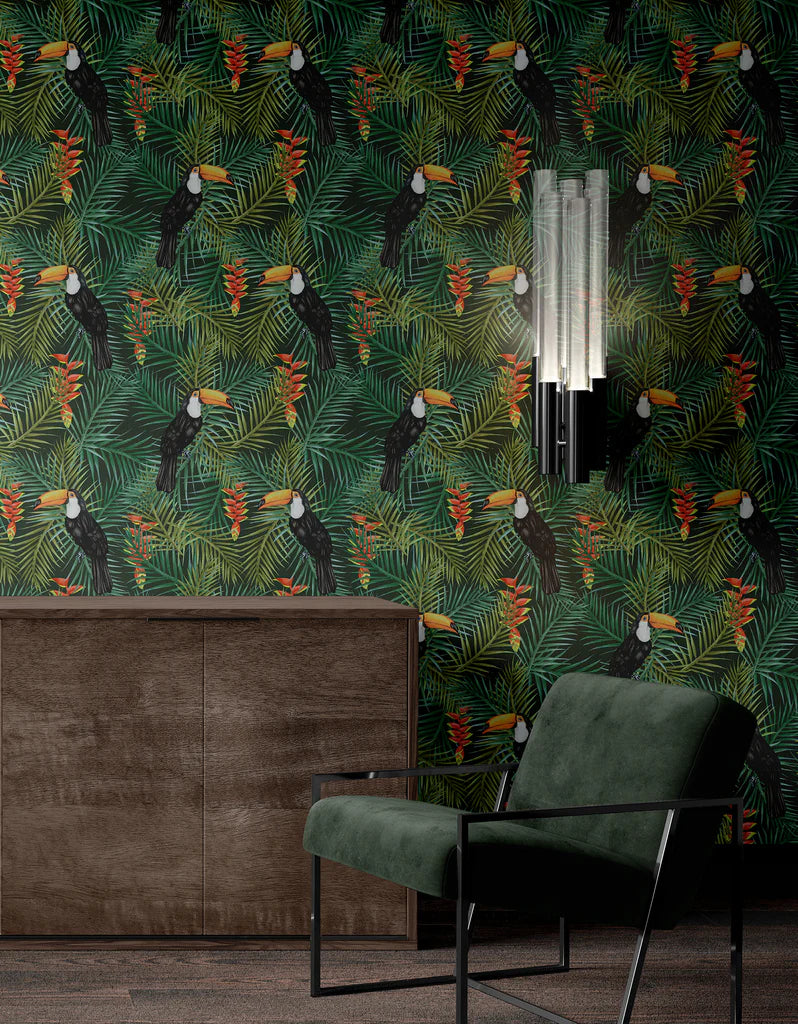 Toucan Wallpaper by Graduate Collection