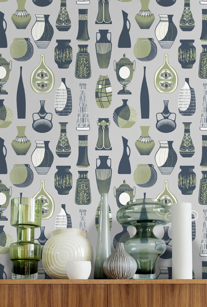 Vessel Wallpaper by Mini Moderns
