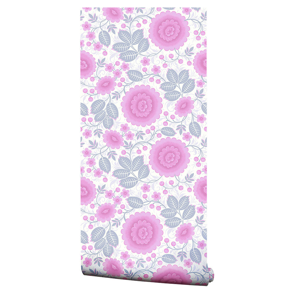 Velina Pink Peony Wallpaper