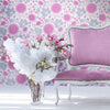 Velina Pink Peony Wallpaper by Olenka Design