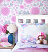 Velina Pink Peony Wallpaper by Olenka Design