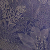 Coralline Midnight Gold Wallpaper by Abigail Borg