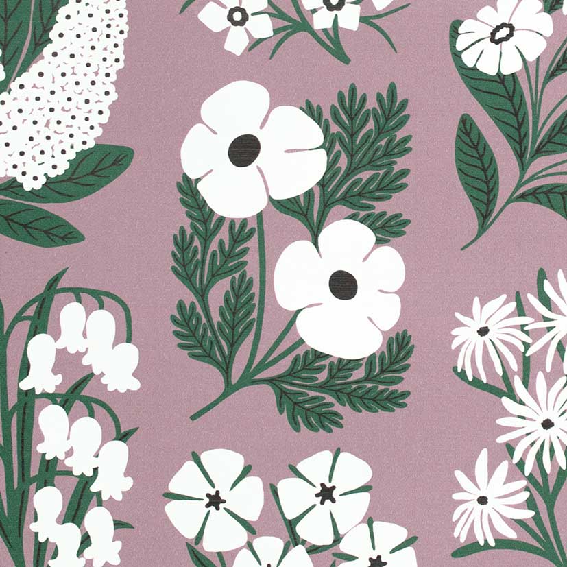 Freida Wallpaper by Abigail Borg