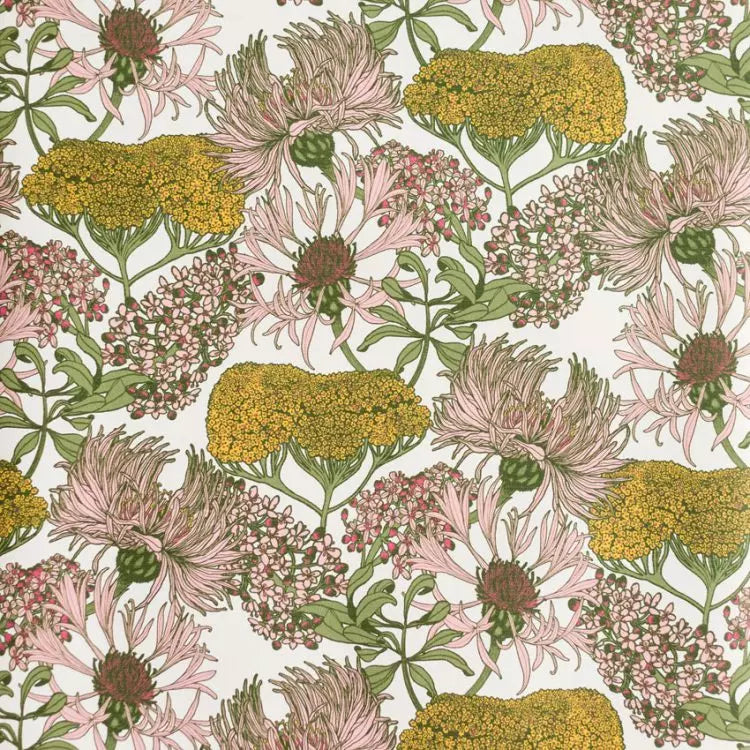 Hello Yarrow Wallpaper by Abigail Borg