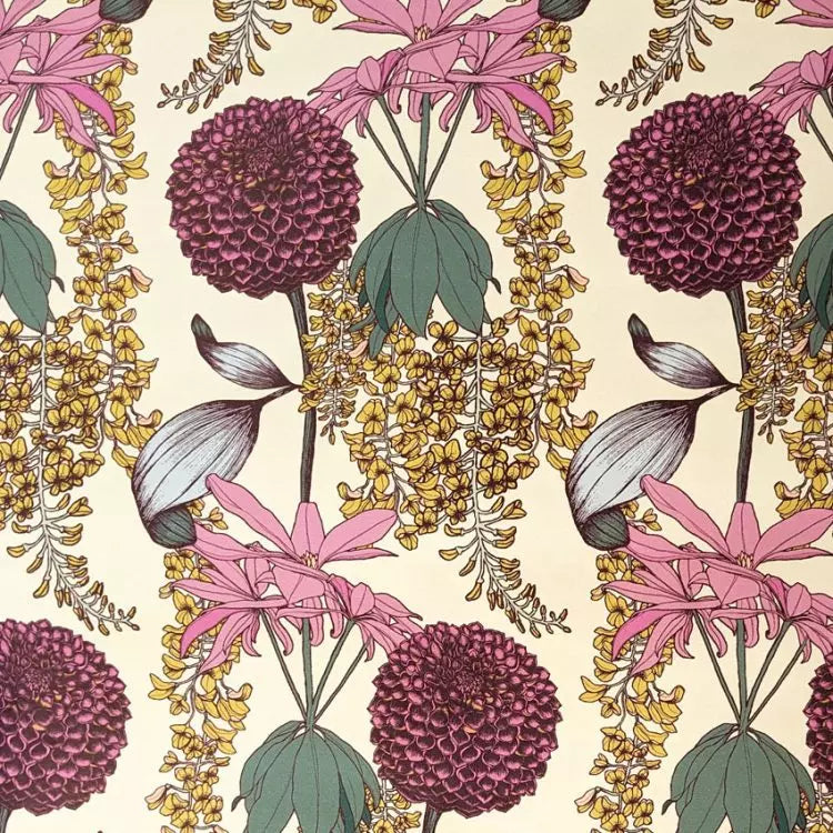 Laburnum Wallpaper by Abigail Borg
