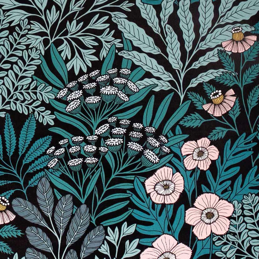 Pavillion Wallpaper by Abigail Borg