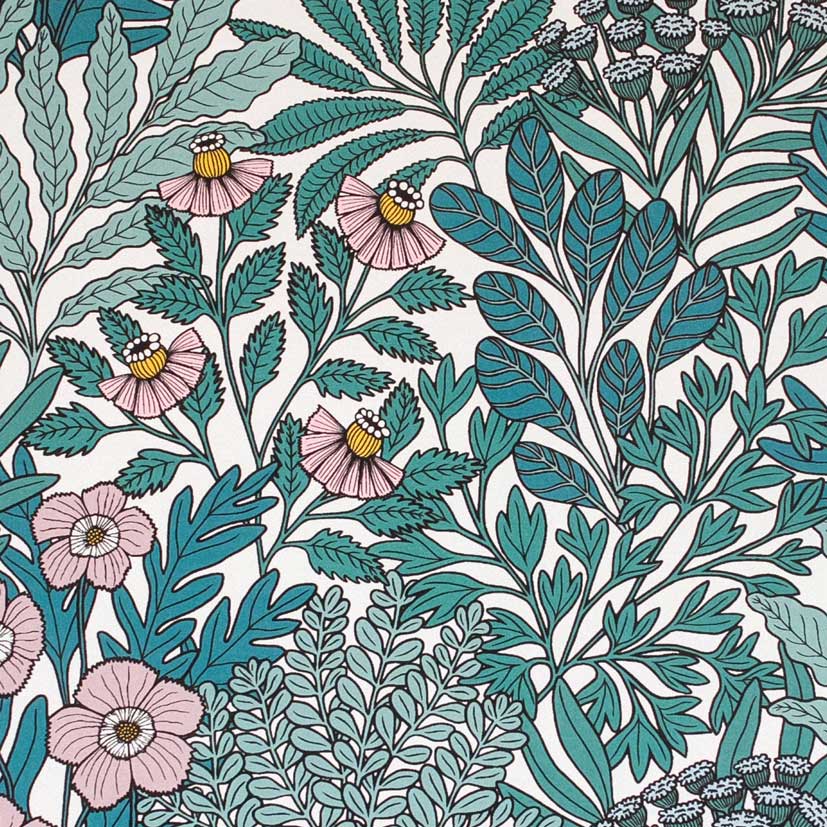 Pavillion Wallpaper by Abigail Borg