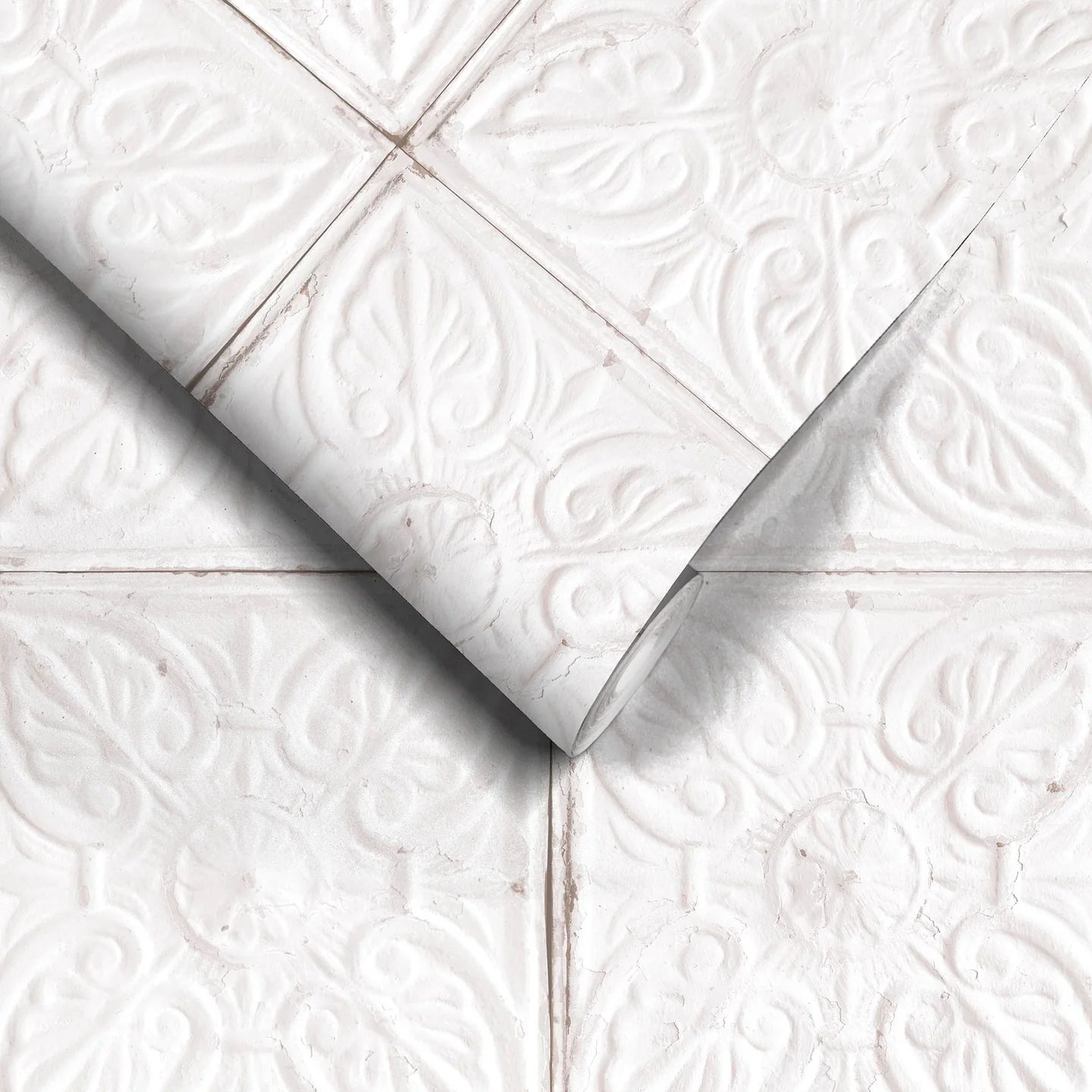 Tin Tile Wallpaper by Woodchip & Magnolia