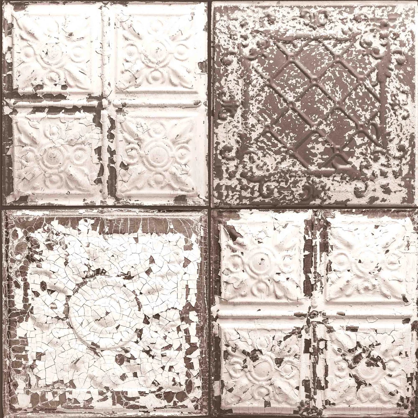 Tin Tile Wallpaper by Woodchip & Magnolia