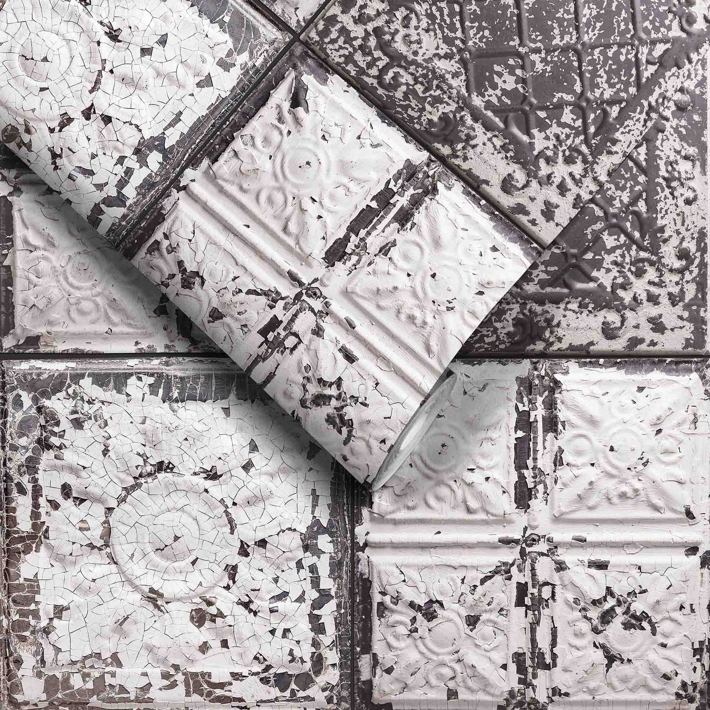 Tin Tile Wallpaper by Woodchip & Magnolia