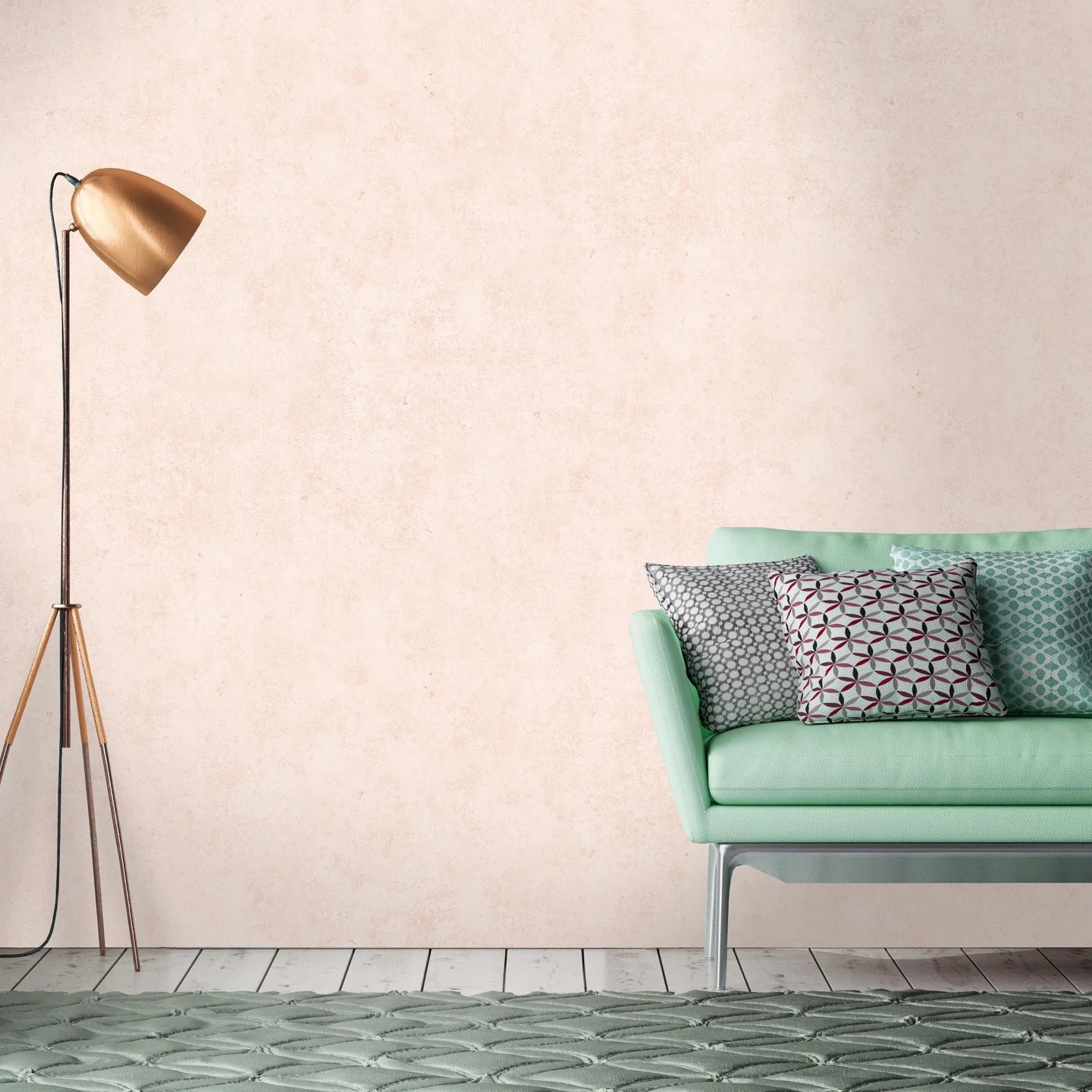Concrete Blush Wallpaper by Woodchip & Magnolia