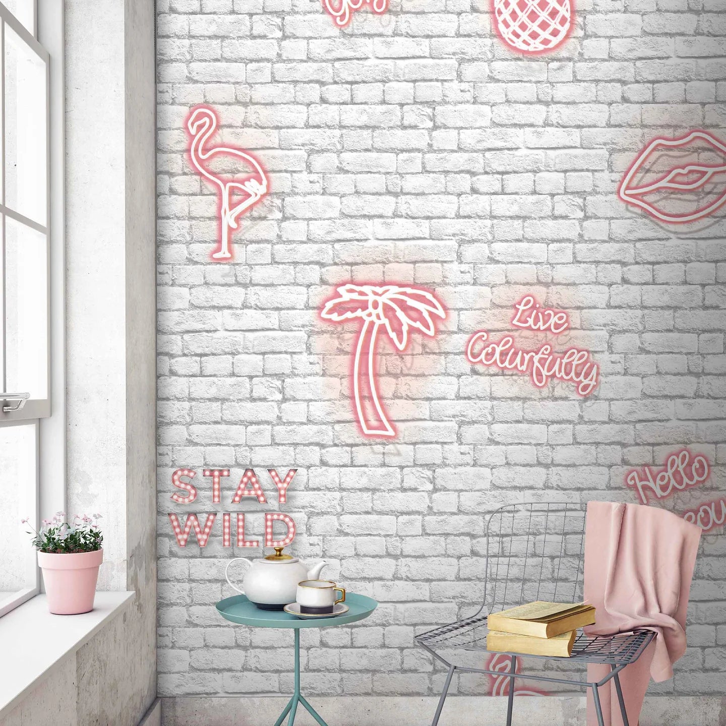 Stay Wild Wallpaper by Woodchip & Magnolia