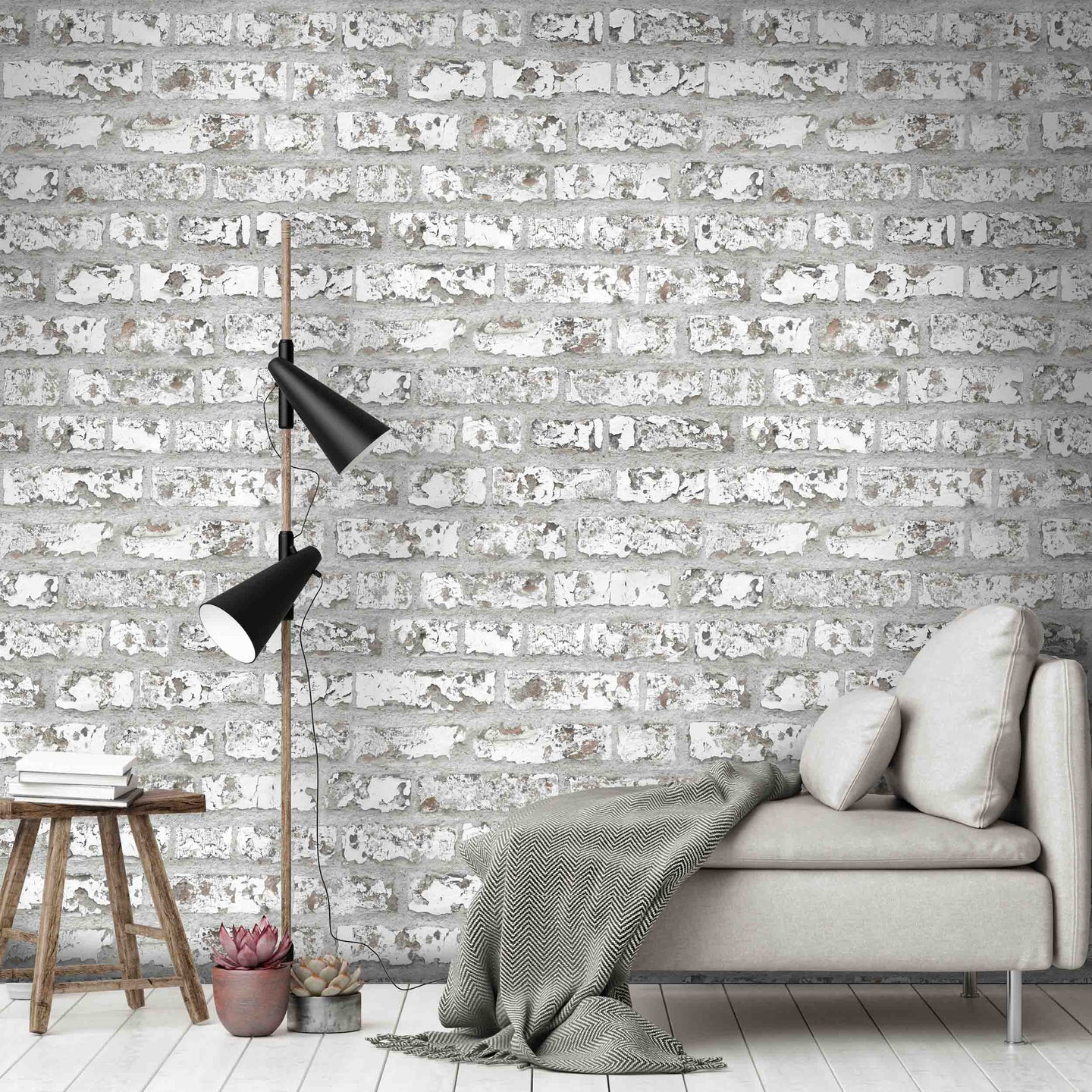 Mosley Street Brick Wallpaper by Woodchip & Magnolia