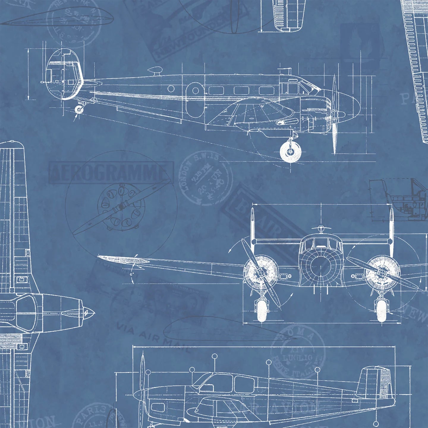 Aviator Wallpaper by Woodchip & Magnolia