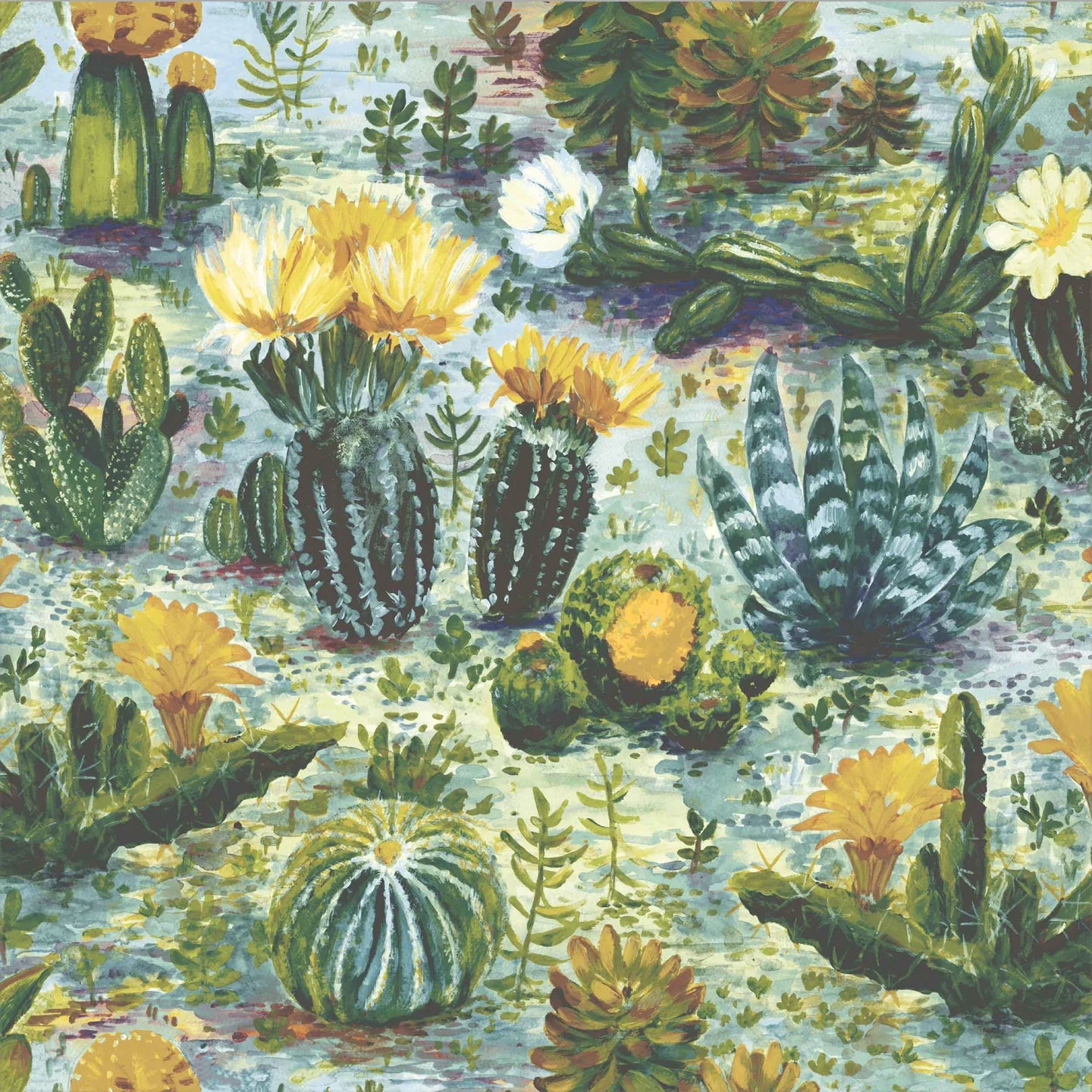 Cacti Wallpaper by Woodchip & Magnolia