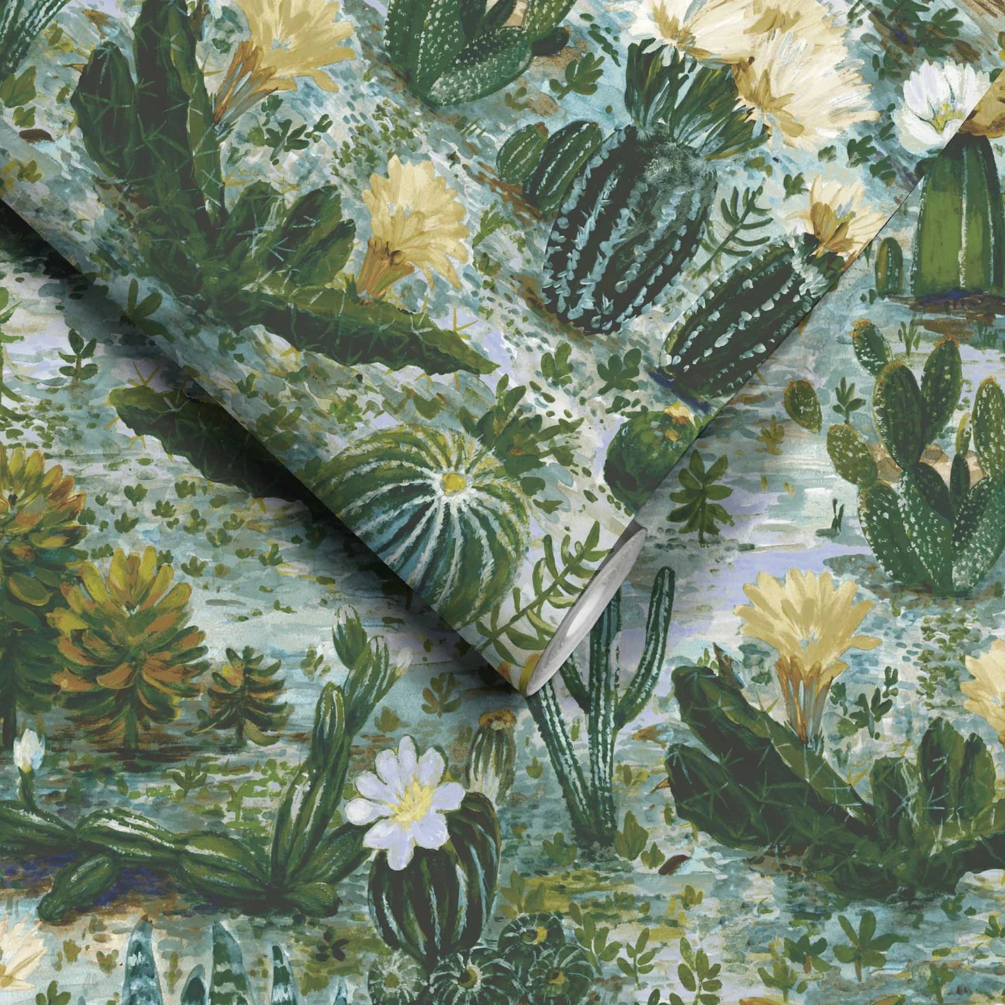 Cacti Wallpaper by Woodchip & Magnolia