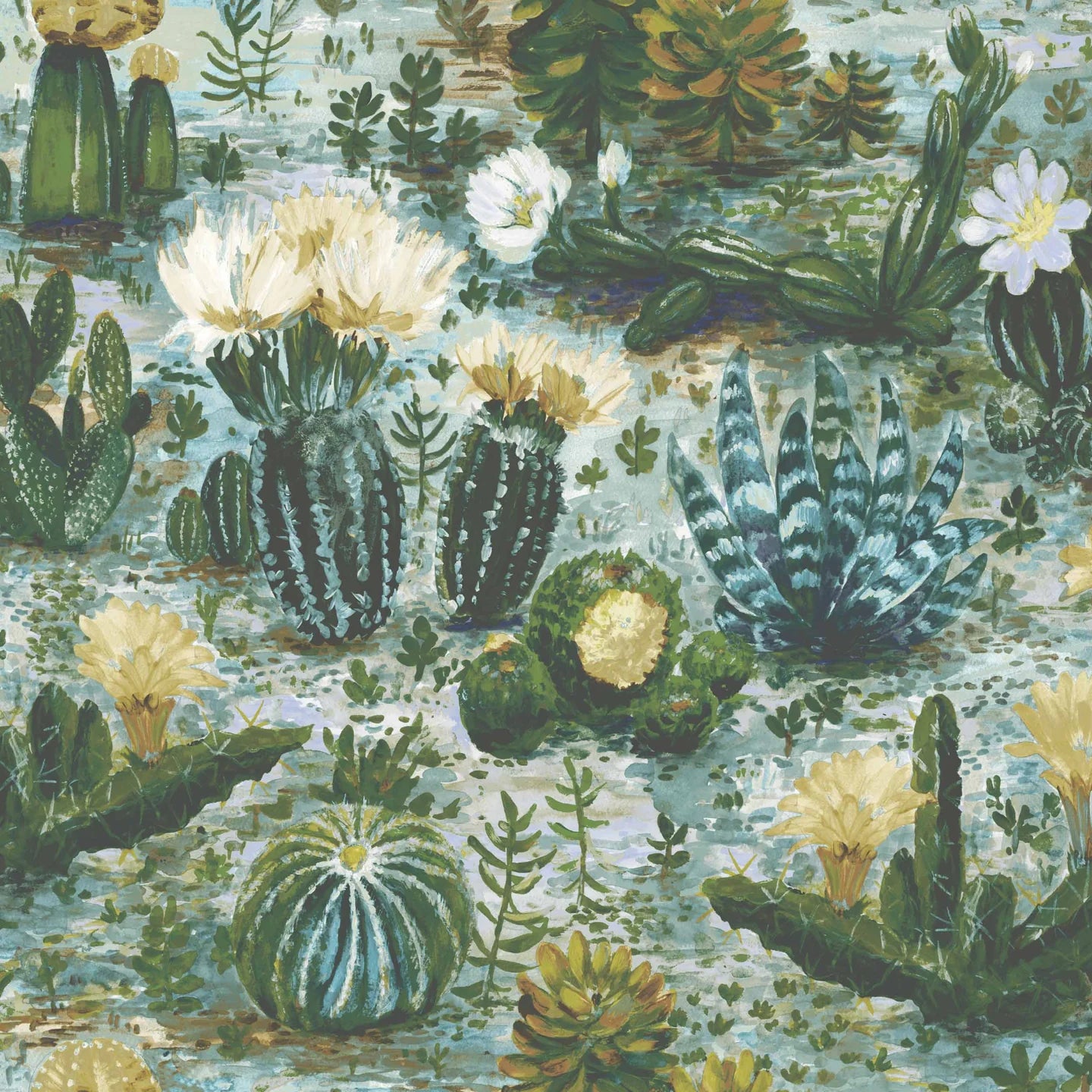 Cacti Wallpaper by Woodchip & Magnolia