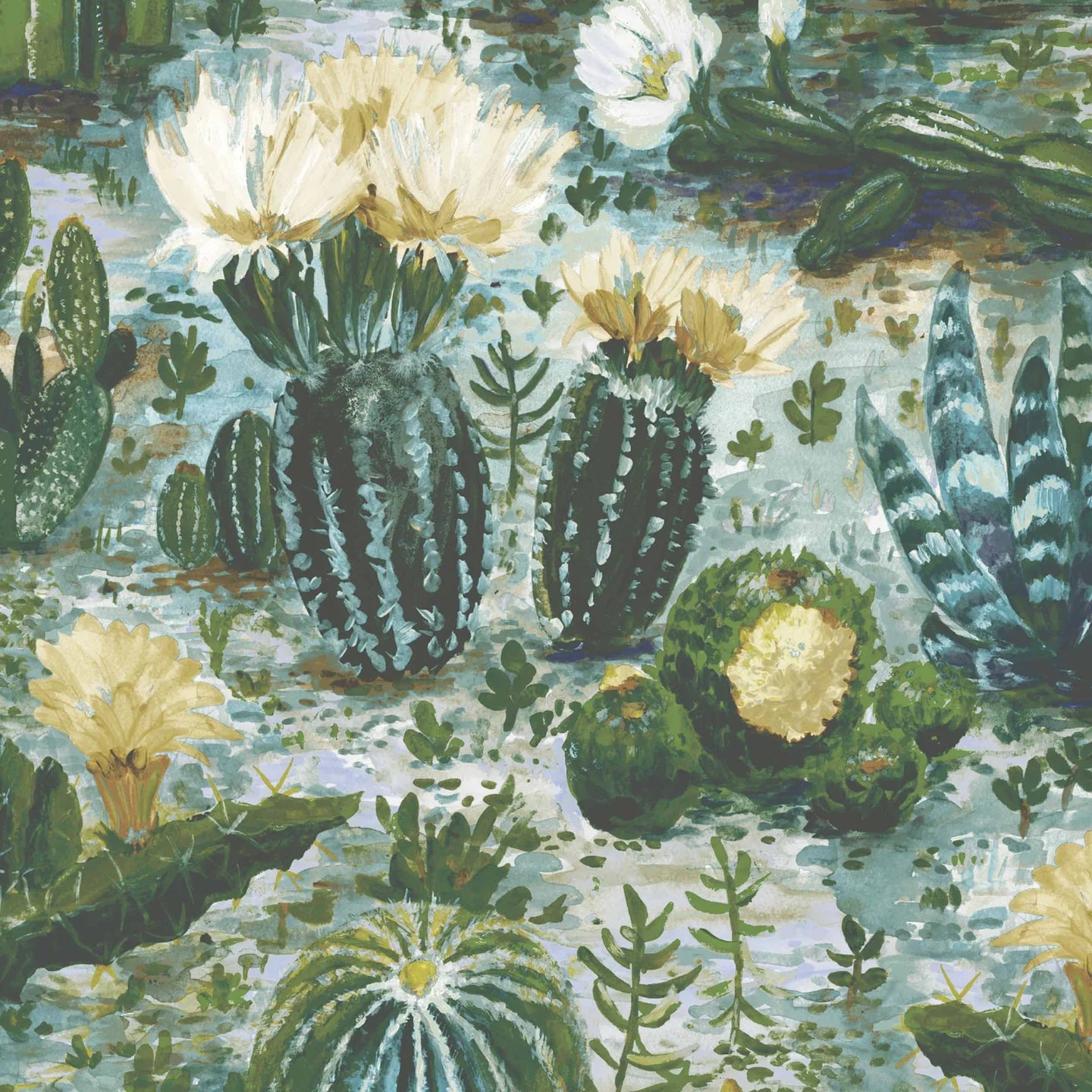 Cacti Wallpaper by Woodchip & Magnolia
