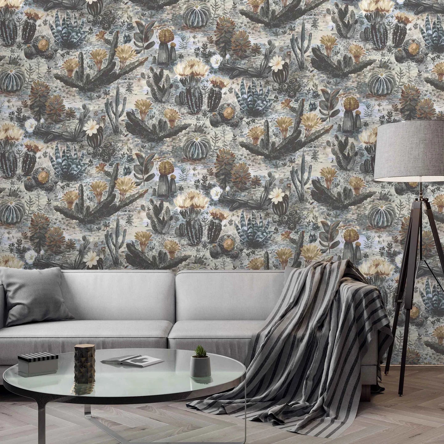 Cacti Wallpaper by Woodchip & Magnolia