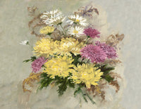 September Chrysanthemum Mural by Woodchip & Magnolia