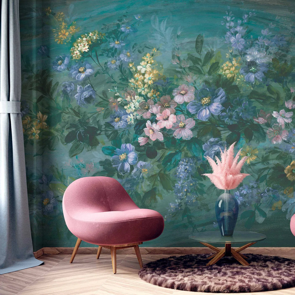 Harmony Petrol Mural by Woodchip & Magnolia