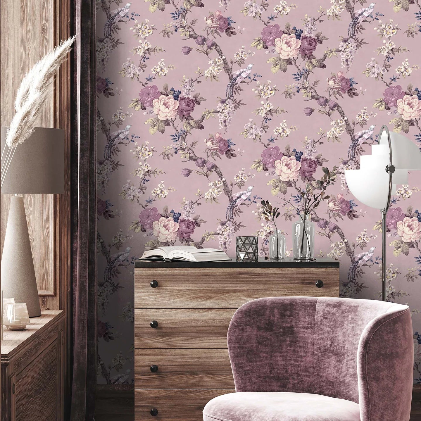 Dawn Chorus Wallpaper by Woodchip & Magnolia
