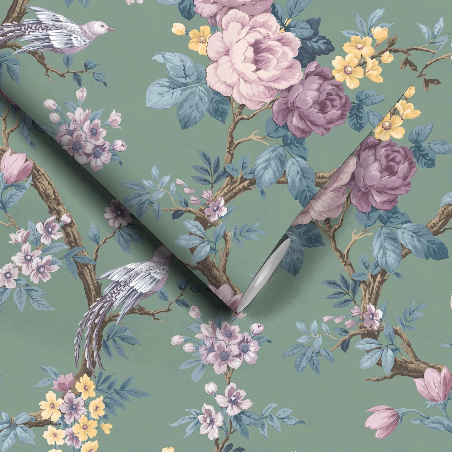 Dawn Chorus Wallpaper by Woodchip & Magnolia