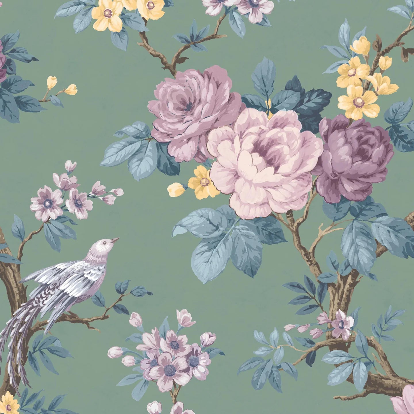 Dawn Chorus Wallpaper by Woodchip & Magnolia