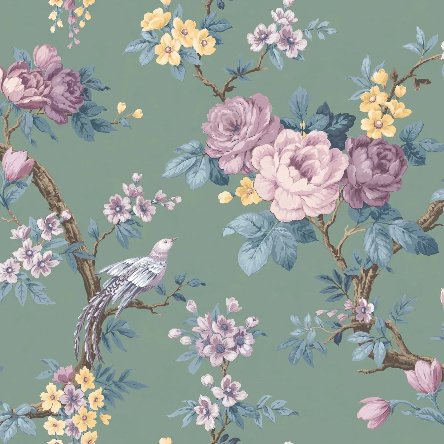 Dawn Chorus Wallpaper by Woodchip & Magnolia