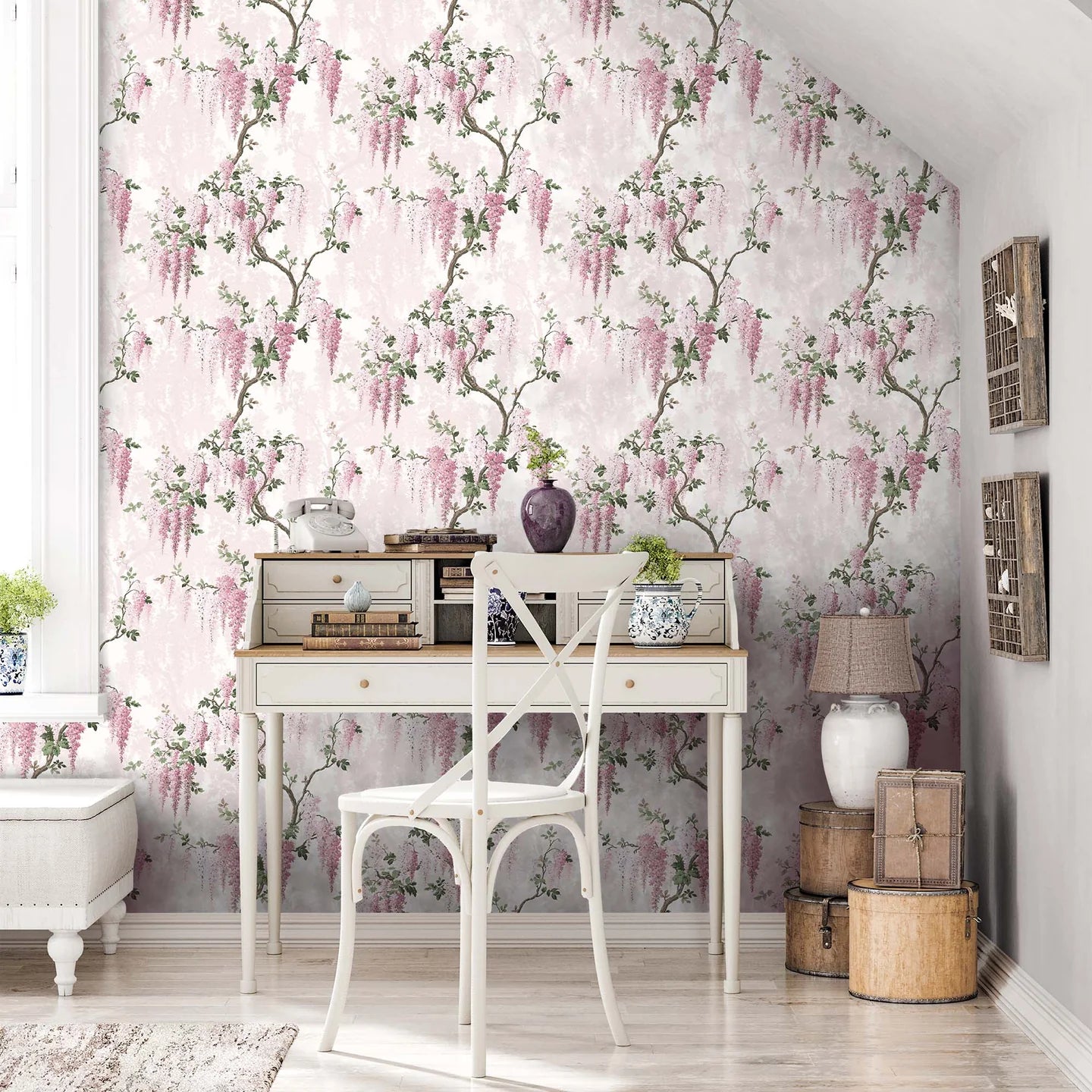 Wisteria Wallpaper by Woodchip & Magnolia