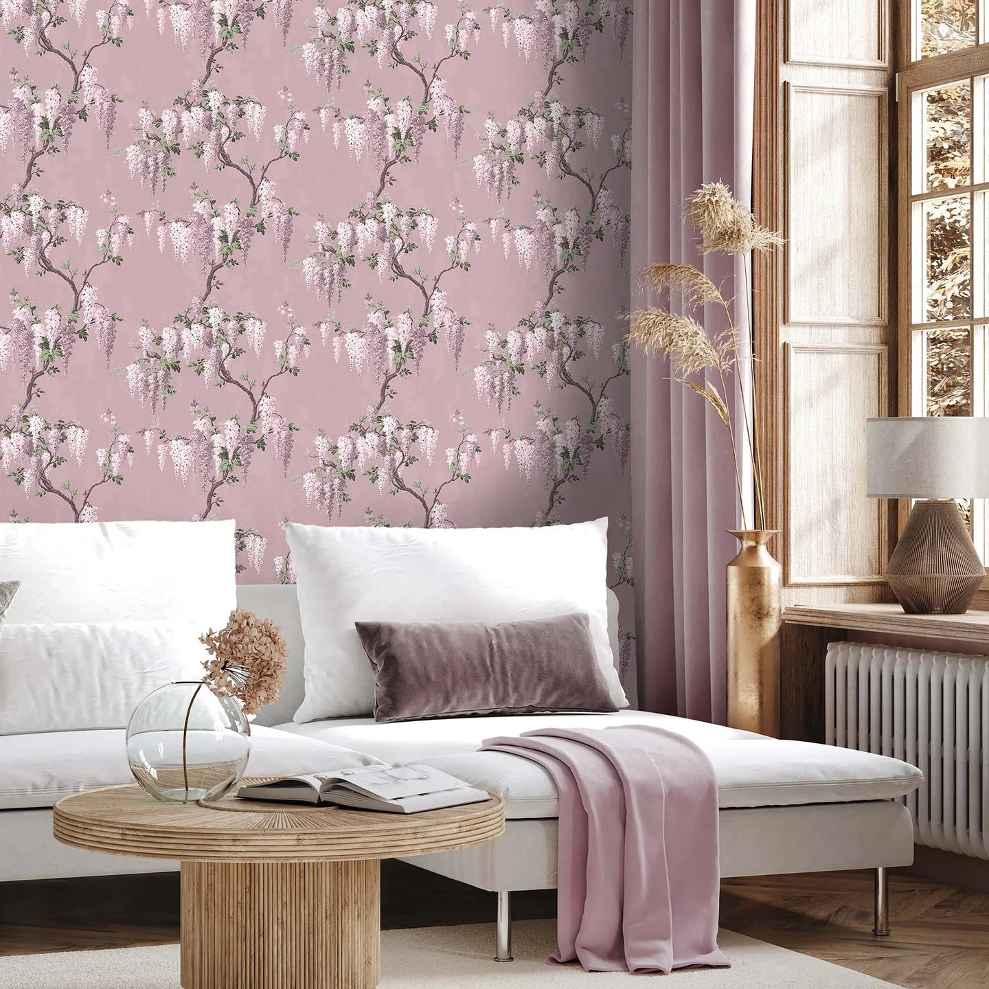 Wisteria Wallpaper by Woodchip & Magnolia