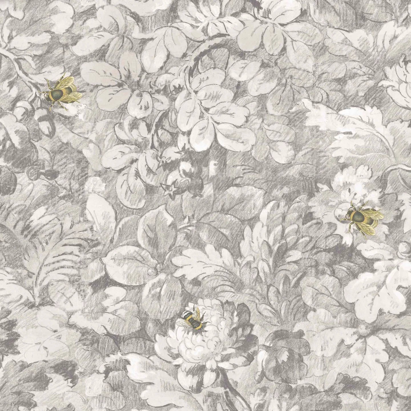 Busy Bee Wallpaper by Woodchip & Magnolia
