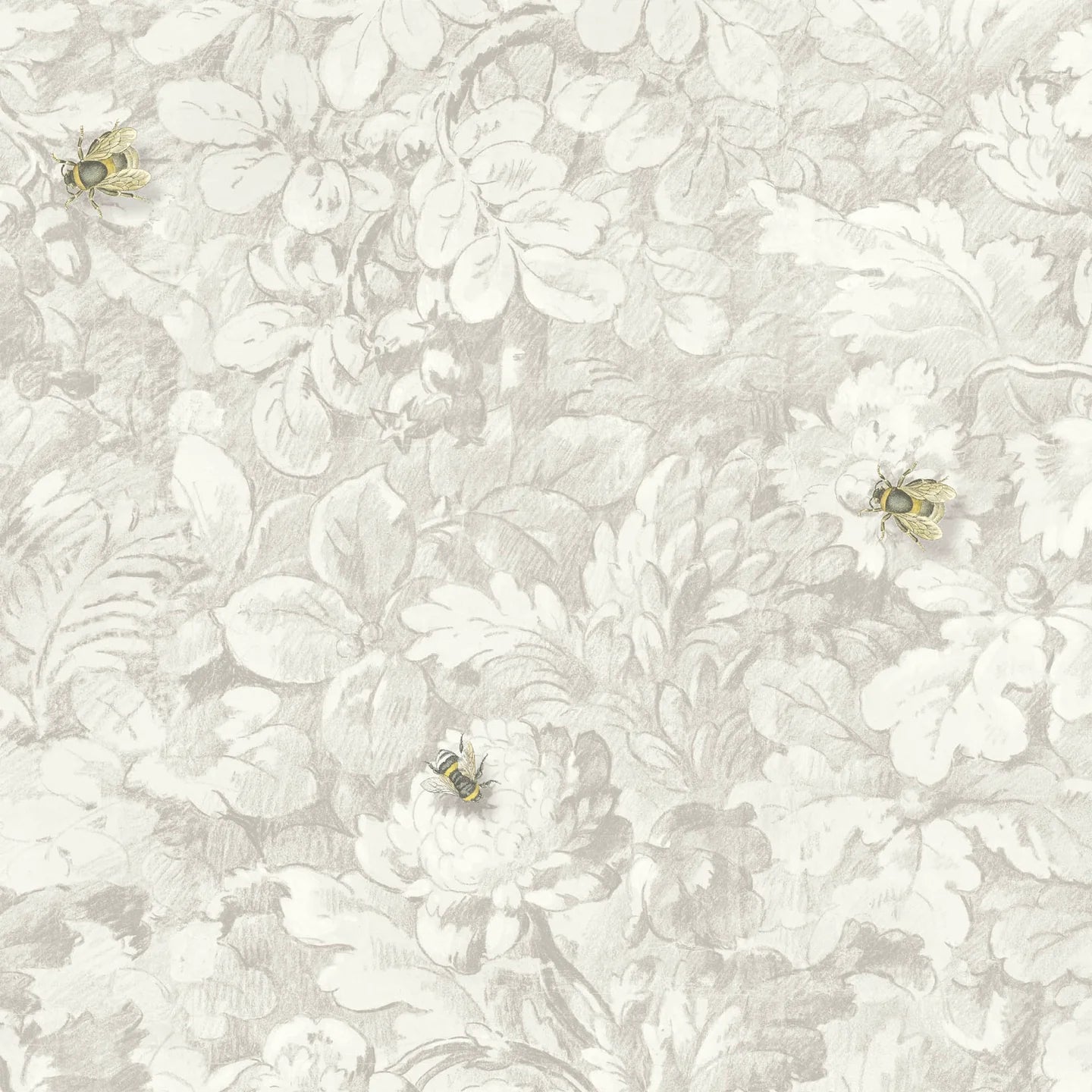 Busy Bee Wallpaper by Woodchip & Magnolia