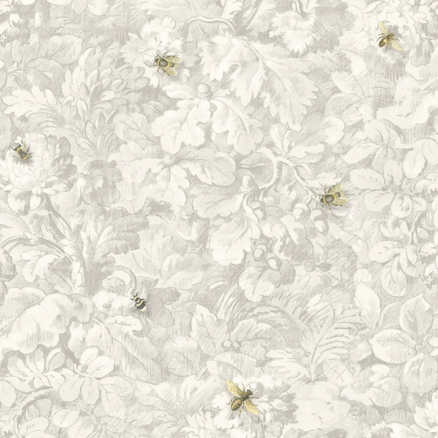 Busy Bee Wallpaper by Woodchip & Magnolia