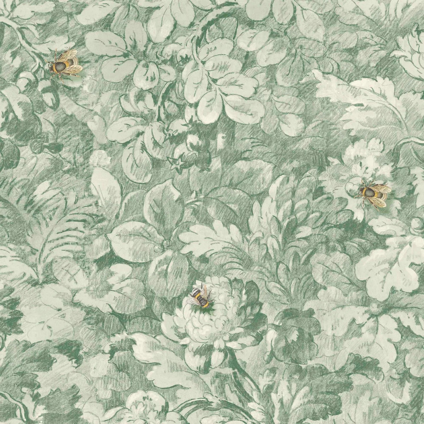 Busy Bee Wallpaper by Woodchip & Magnolia