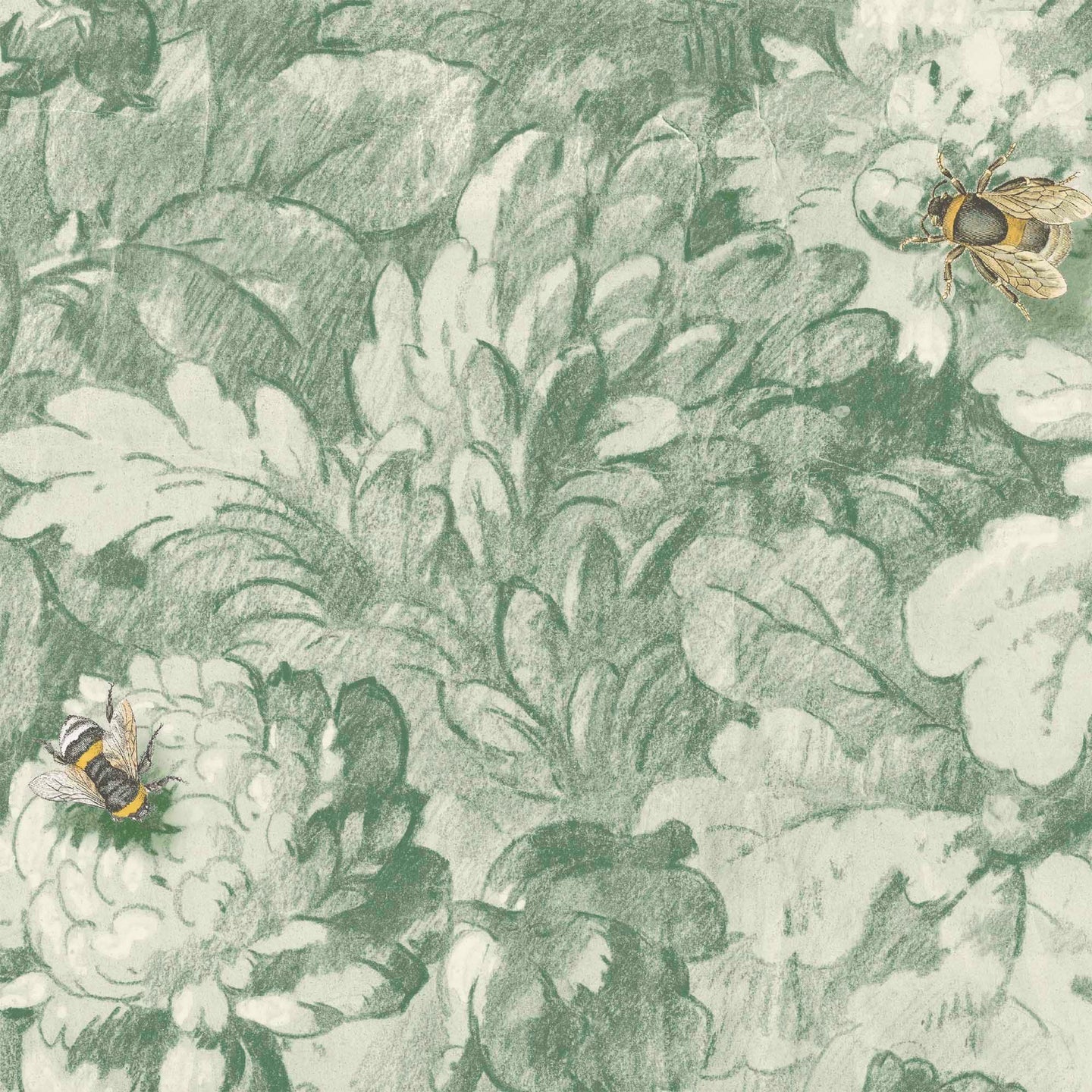 Busy Bee Wallpaper by Woodchip & Magnolia
