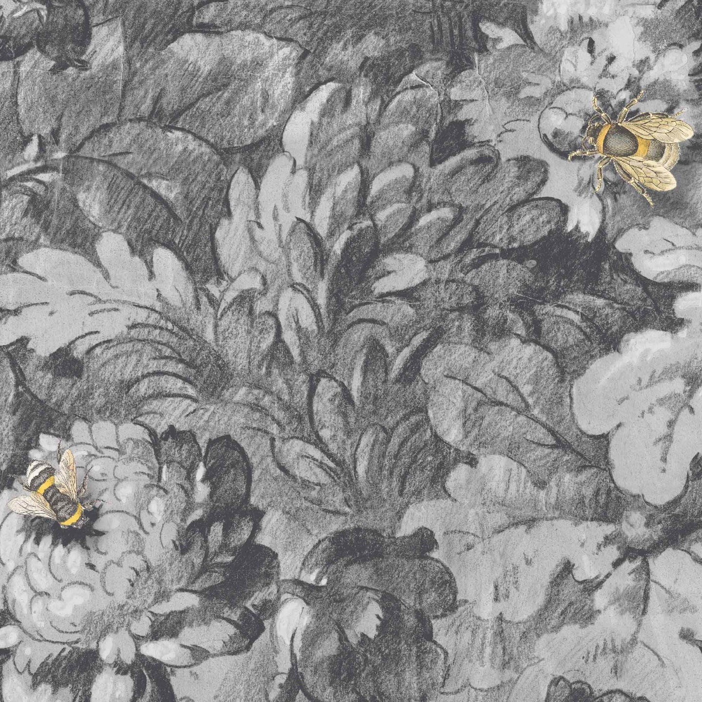 Busy Bee Wallpaper by Woodchip & Magnolia