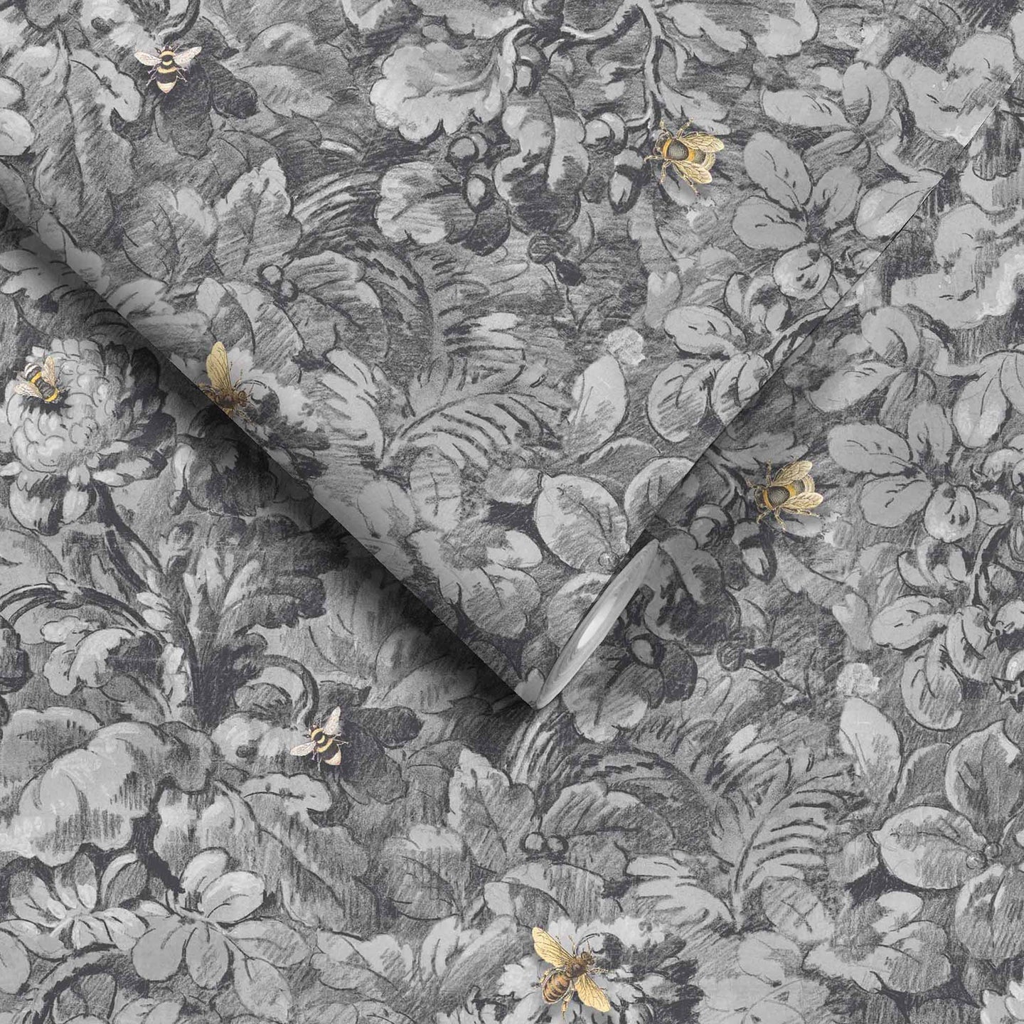 Busy Bee Wallpaper by Woodchip & Magnolia