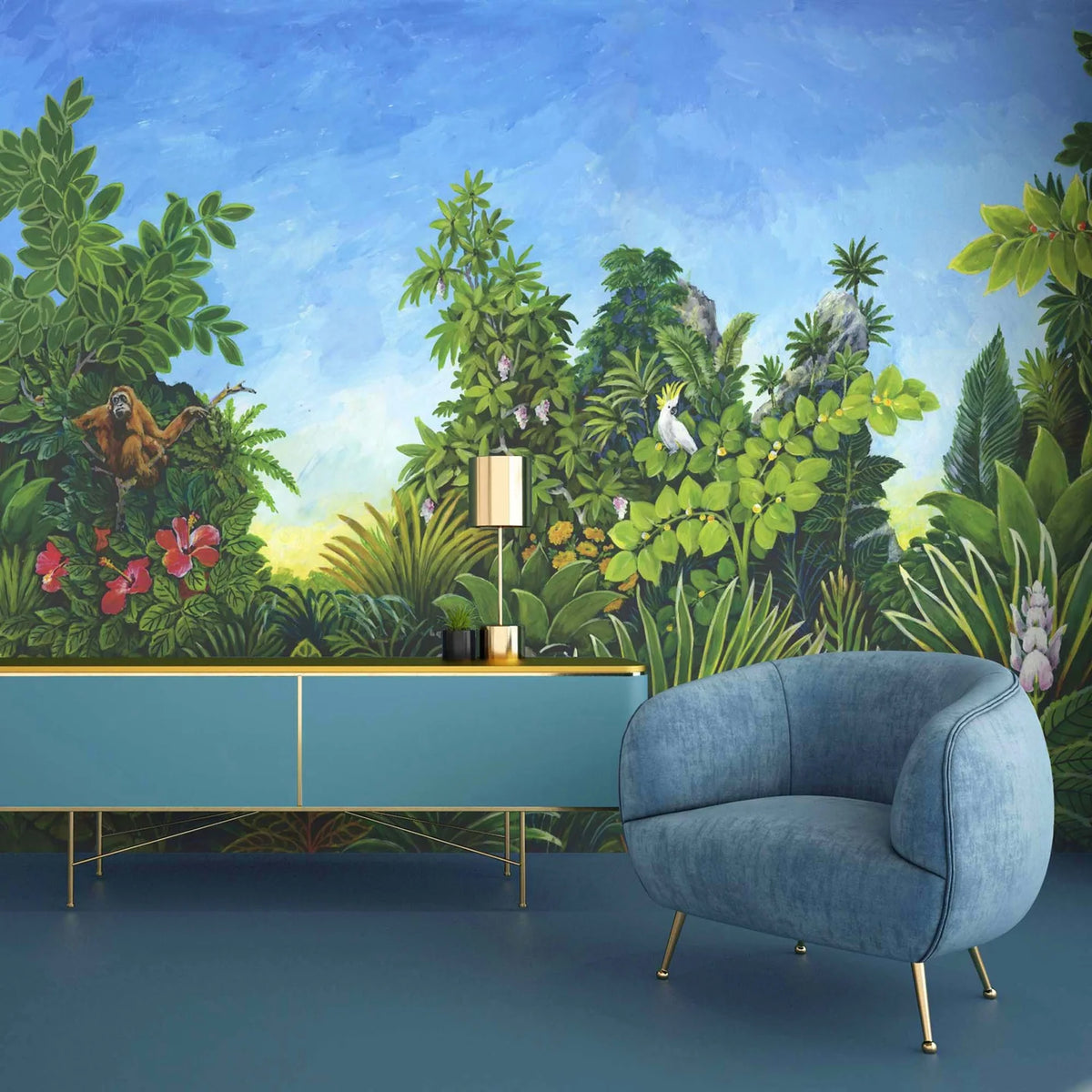 Wonderland Mural by Woodchip & Magnolia
