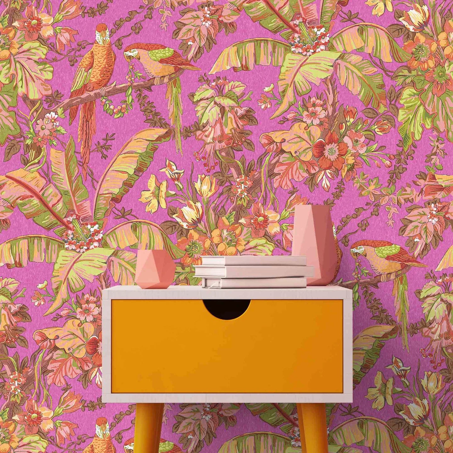 Parrot Talk Wallpaper by Woodchip & Magnolia