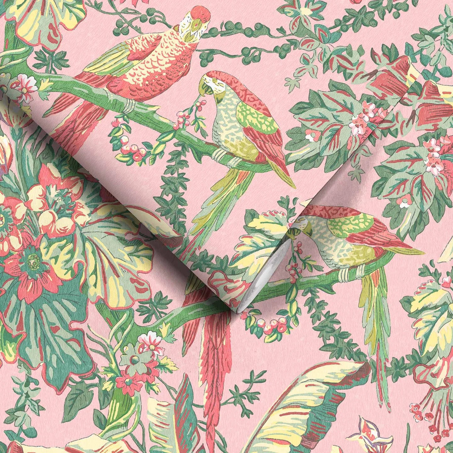 Parrot Talk Wallpaper by Woodchip & Magnolia