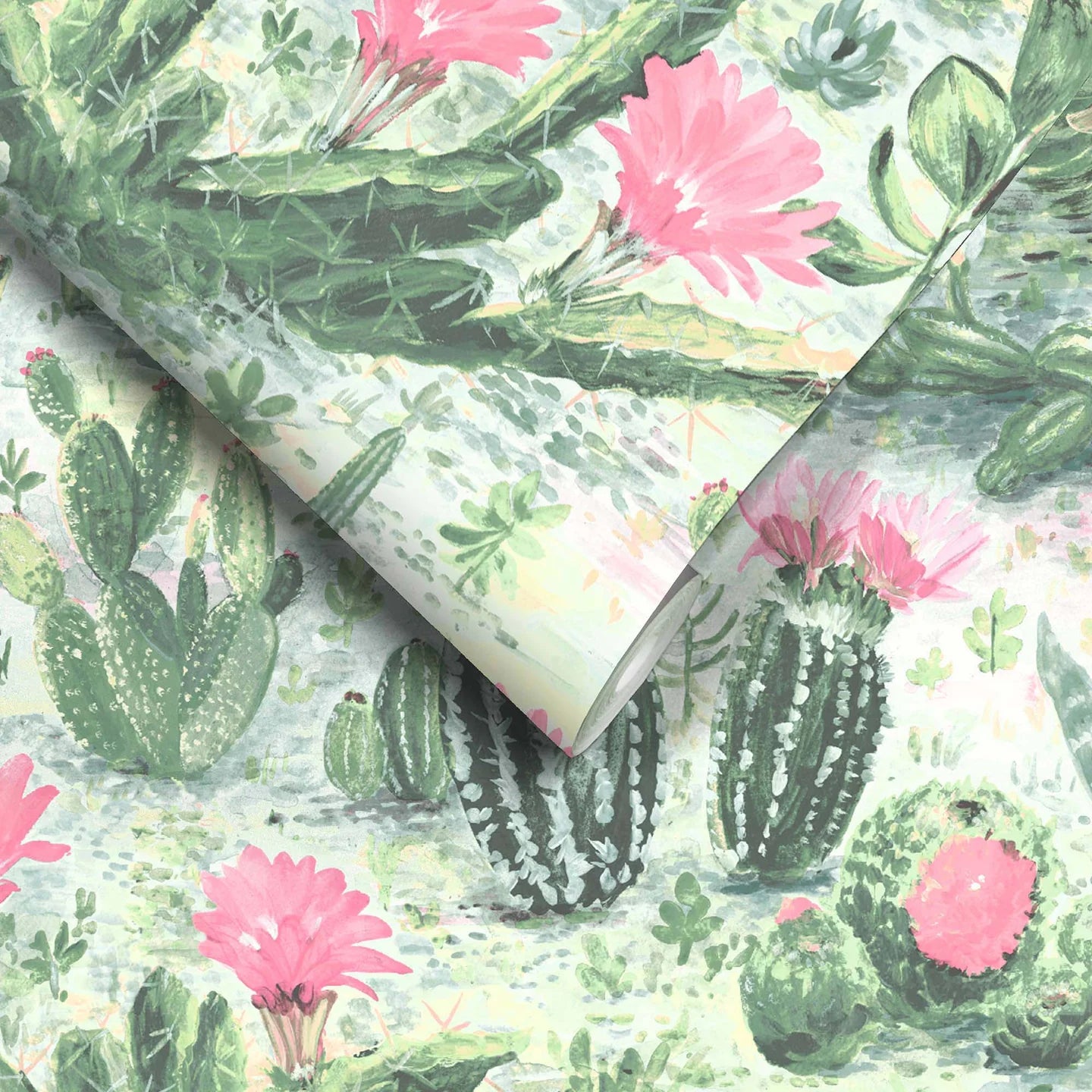 Cacti Wallpaper by Woodchip & Magnolia