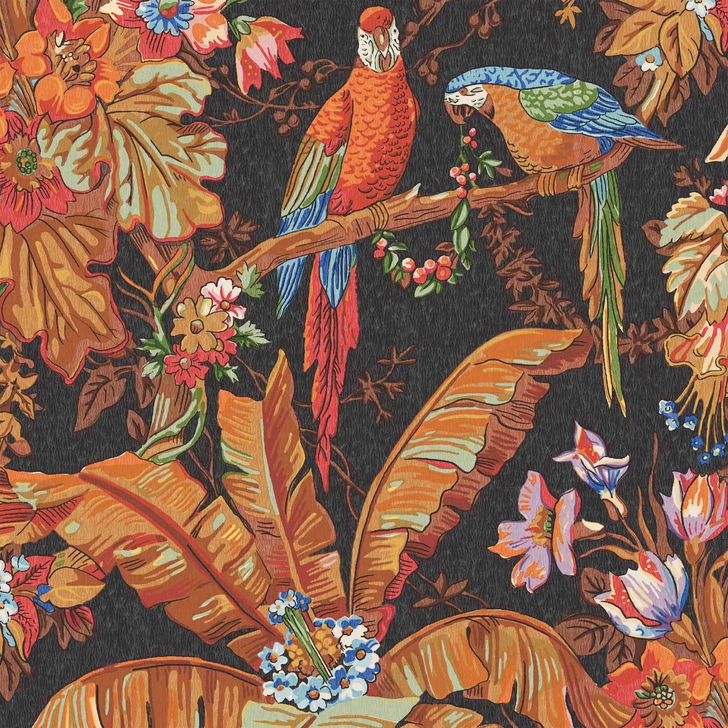 Parrot Talk Wallpaper by Woodchip & Magnolia
