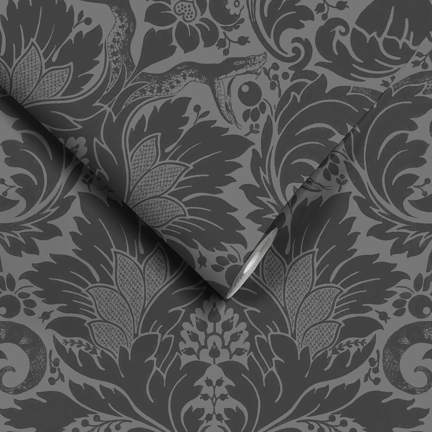 Fearless Damask Wallpaper by Woodchip & Magnolia