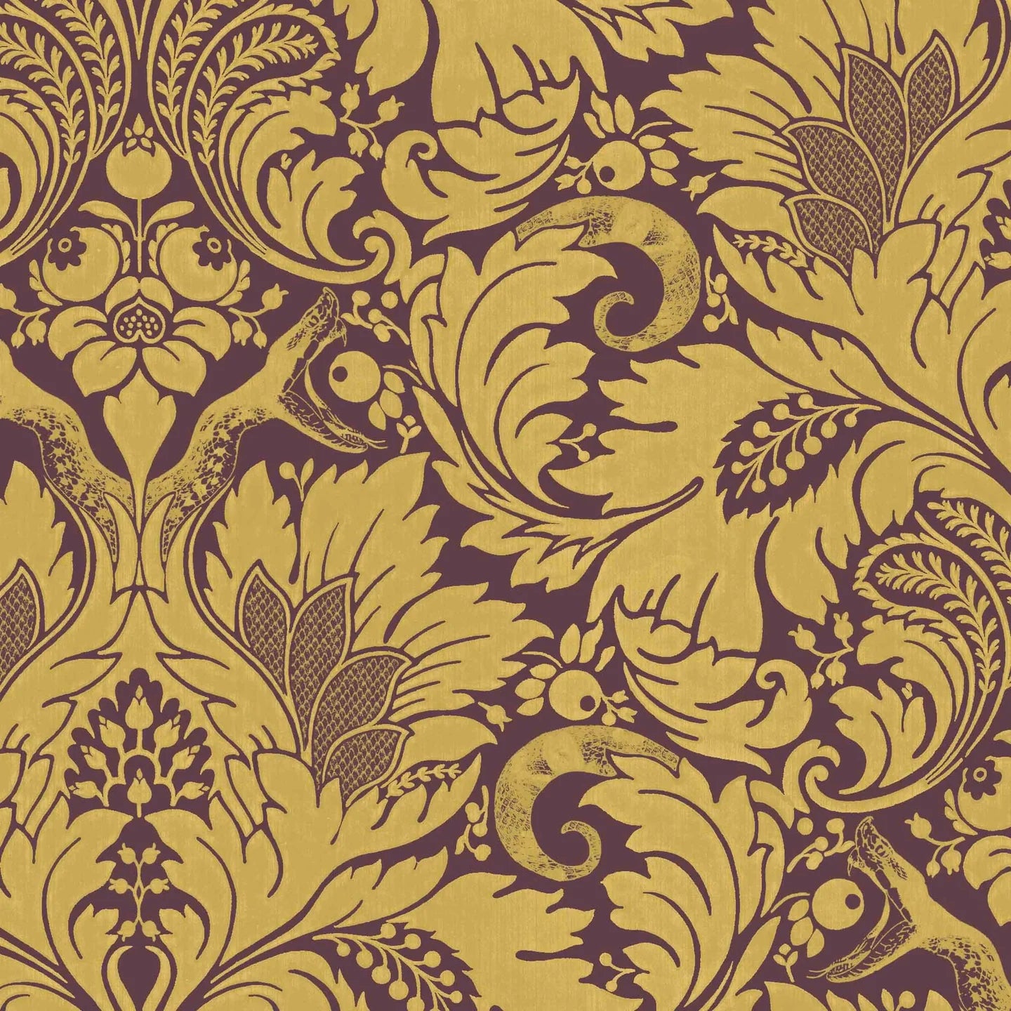 Fearless Damask Wallpaper by Woodchip & Magnolia