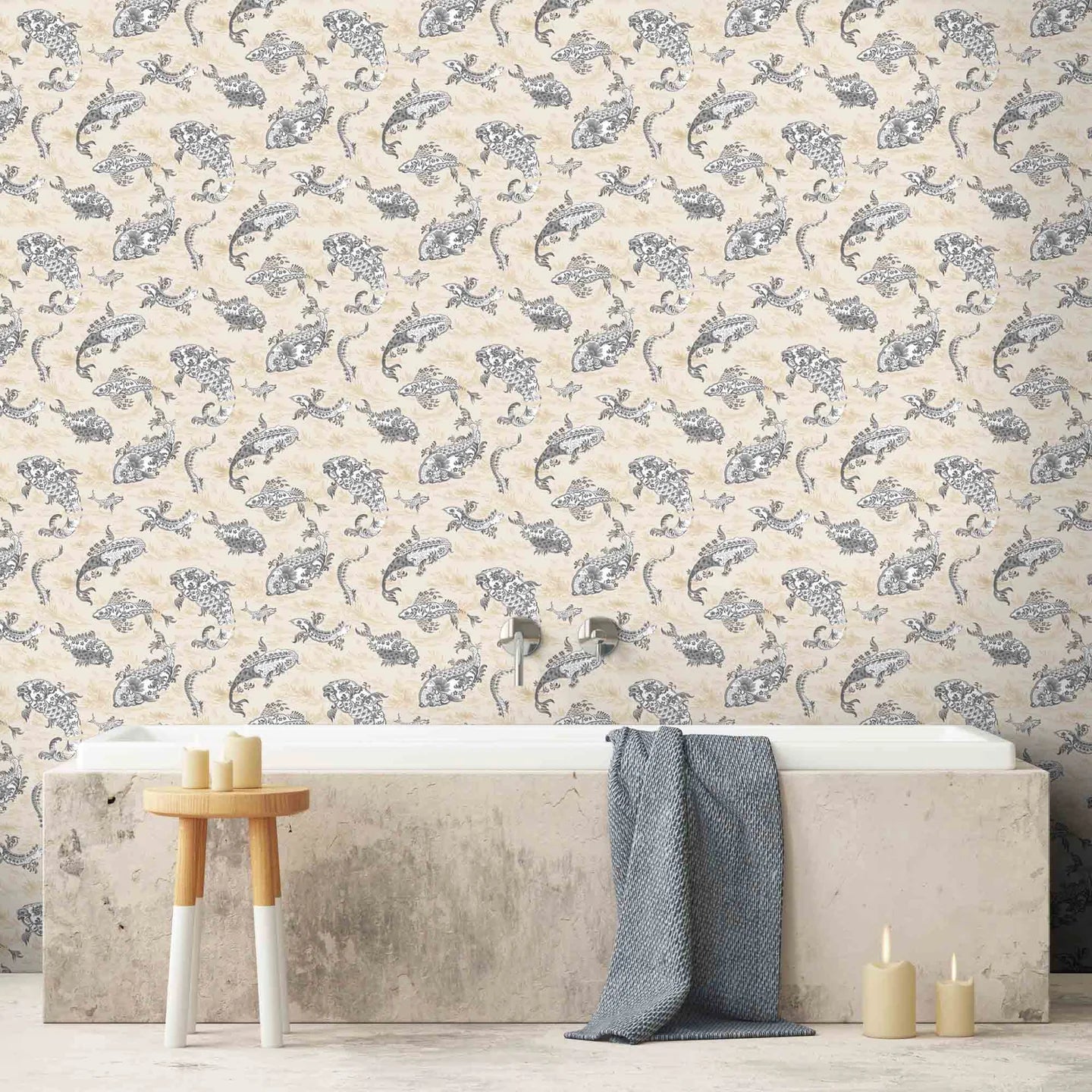 Magical Lagoon Wallpaper by Woodchip & Magnolia