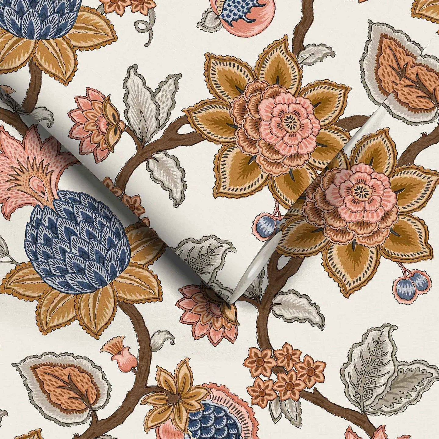 Doris Jacobean Wallpaper by Woodchip & Magnolia