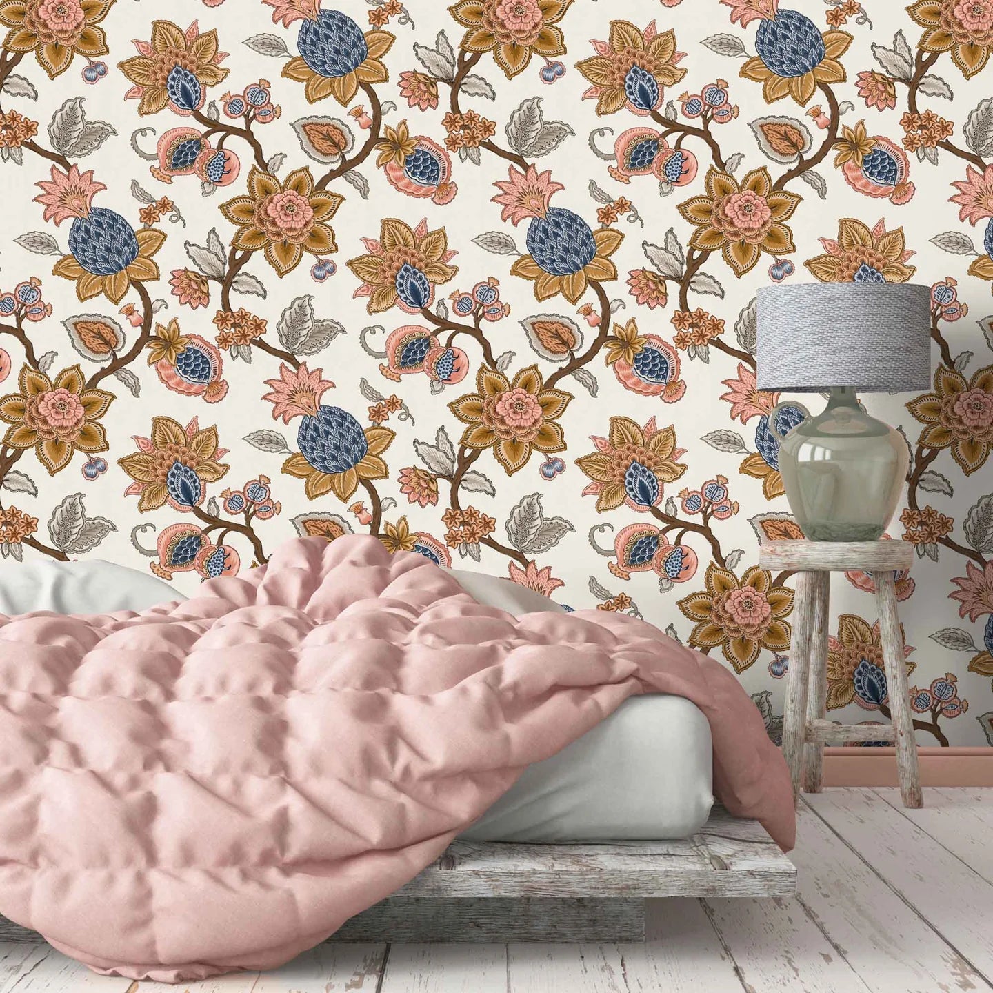 Doris Jacobean Wallpaper by Woodchip & Magnolia